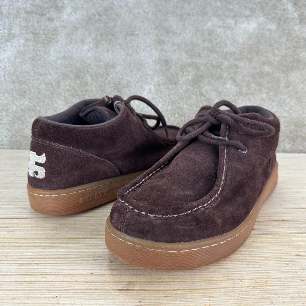 IPath Cats Shoes Mens 11 Chukka Skate Chunky Sneakers Brown Suede Y2K 31A05 7624